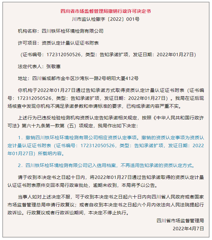 最高處罰百萬(wàn)！一大批計(jì)量、檢測(cè)機(jī)構(gòu)相關(guān)違法案件被查處曝光